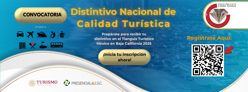 Convocatoria Distintivo Nacional de Calidad Turística